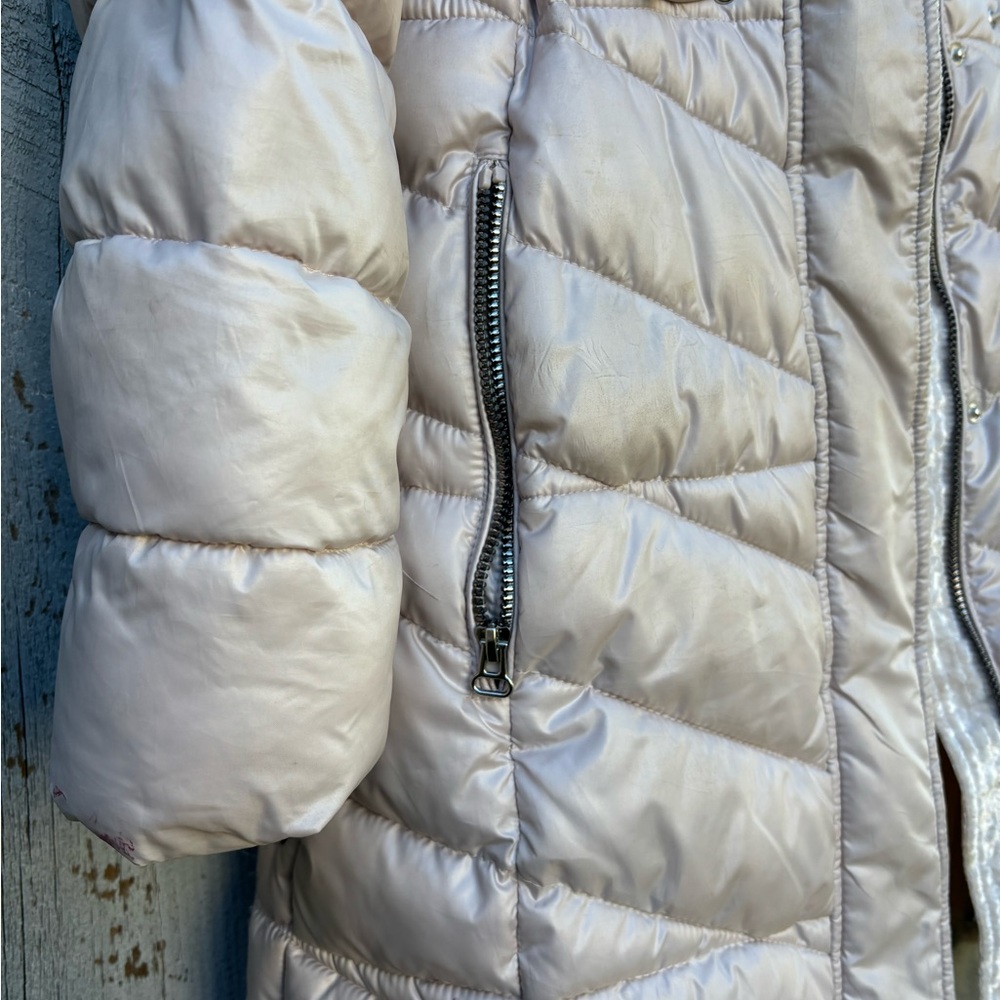 Marc New York Andrew Marc Coat with Hood in a Creamy Beige M - Picture 7 of 10